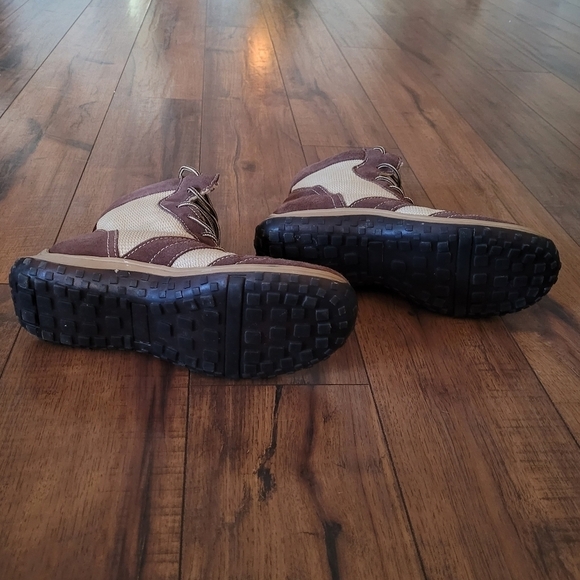 Vintage - Bee Fly High Top Suede & Knit Booties‎ - Picture 4 of 6